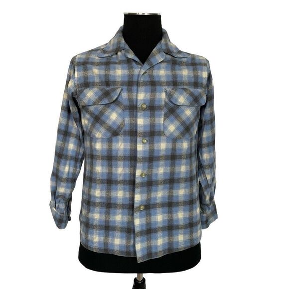 Pendleton Wool Checkered Shirt - Men’s S - Picture 1 of 6